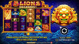 5 Lions Megaways - Jeux, tours gratuits et avantages